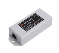 Denash 1 su 2 Out Poe Extender, Adattatore Splitter Gigabit 1000 Mbps Wall Mount Poe, Plug and Play Poe Repeater con IEEE 802.3AF/At Support