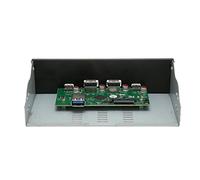 Denash 10 Gbit/S Livello Ad Alte Prestazioni da 5,25 Pollici Pannello Frontale USB per PC, Materiale in Lega di Alluminio