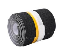 Denash 10 Pezzi di Gradini Antiscivolo, Nastro Antiscivolo per Esterni a Strisce Luminose Al Buio, Adesivo Ad Alta Trazione per Scale, Gradini, Scale, Rampe (Io* non l'ho visto)