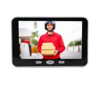 Denash 1080p HD Visual Vide Video Motch con Rilevamento del Movimento, Schermo del Display da 5 Pollici, Wireless WiFi, Supporto per App Intelligente, Installazione Facile, Memoria