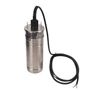 Denash 120W Sommergibile Pozzo Profondo Pompa, Corpo in Acciaio (DC12V) | Pompa ad acqua solare con serpentina in rame rosso, sollevamento 230 piedi, 3,2 GPM, per pozzi e irrigazione
