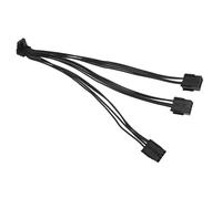 Denash 12VHPWR PCIE 5.0 Lancio di Rame Permanente 12+4pin Un Cavo GPU 3x8pin per 3090Ti 4090 4080 Scheda Grafica, Marcia Stabile e Prestazioni Rapide, Spina e Spina