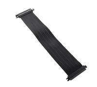 Denash 180 Gradi PCIE Flessibile 4.0 X16 Cavo 'ascensore per RX6700X RX6600XT, PCIE 4.0 Installazione Reale e Facile per i Costruttori di PC, Black (45 cm)