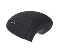 Denash 2,4 G di Topo Ergonomico Verticale, Mouse Wireless USB Zero Lag Computer con Sensore Ottico 1600DPI, 6 Pulsanti per Lavoro, Gioco
