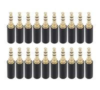 Denash 3,5 Mm a Doppio Canale -sereo ADIO ADIO di Cuffie di Alta qualità per la Sostituzione della Riparazione, 20 Percento per Cortili/camere di karaoke/riunioni. Materiale Metallico