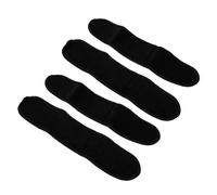Denash 4-Pack Fascia per Caviglia Fitness Tracker con Tasca in Mesh | Conteggio dei passi accurato, custodia in rete traspirante, tappetino da passeggio e da corsa, vestibilità aderente