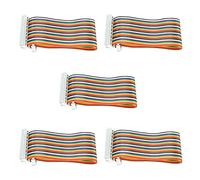 Denash 5pcs Femmina Sulla Filo Femmina Cavo GPIO 20 Cm per la Tabella T, Operazione della Scheda di Interferenza (da madre a madre)