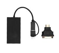 Denash Adattatore di Interfaccia Multimediale da USB 3.0 a HD, Trasferimento Dati Veloce e Stabile, Scheda Grafica Video Esterna con Risoluzione 4K, con modalità di Visualizzazione a