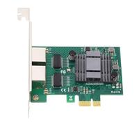 Denash Adattatore di Rete PCIE Ad Alte Prestazioni per Il Chipset 82576, compatibilità 'Ampio Operativo, Plug And Play, per Office Computer, Workstation