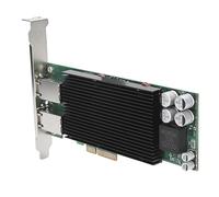 Denash Adattatore di Server Ethernet PCI - E X4 JL82576EB Chipset Gigabit Server Adapter Supports Transmission 1 Gbps per gli Appassionati di Rete, 100% Nuovo