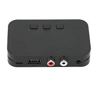 Denash Adattatore Musical NFC Suono Senza Lussuoso Ricevitore BT per Auto -Musik -Stesstereo Sound System USB Play Adattatore Wireless Tast per la Famiglia e gli Amici