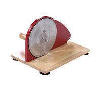 Denash Affettatrice Manuale per Pane Funzionamento Senza Sforzo Base in Legno per Uso Domestico e Riunioni