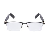 Denash AI Smart Glasses con Traduzione in Tempo Reale, Blocco della Luce Blu, Microfono e Altoparlanti, Design Alla Moda Leggero, con Oltre 100 Lingue Supportate per L'incontro