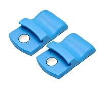 Denash Apriscatole per Barattoli da 2 Pezzi, Sollevatore Magnetico per Coperchi per Barattoli con Forte Magnete, Apriscatole a Leva per Coperchi a Bocca Larga e Normale, Strumento (BLUE)