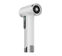 Denash Asciugacapelli Ionici Negativi, Asciugacapelli a Cordone da 100000 Giri/Min, Portatili con Ugello Magnetico per il Viaggio Domestico (WHITE)
