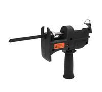 Denash Attacco per Alternativa per Trapano Elettrico, 3 Lame, Materiale ABS, Leggero, Compatibile con Trapani a Percussione, Piastra di Base Robusta, per Legno, Metallo, Taglio di