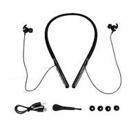 Denash Auricolari Bluetooth con Archetto da Collo Auricolari Wireless con Cancellazione del Rumore, Suono Chiaro per Guardare le Conversazioni TV (colore della pelle)