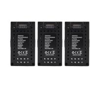 Denash Batteria LiPo da 7,4 V 350 MAh per Elicottero RC ERA C138 C138PRO - Alimentatore Sostitutivo Leggero Ad Alte Prestazioni per Tempi di Volo Prolungati (3PCS)
