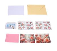 Denash Biglietto di Auguri Registrabile Vocale Fai-da-te da 4 Minuti con Effetti Sonori, Musica, Cornice per Foto, Pennarelli, Adesivi per Compleanno, Vacanze