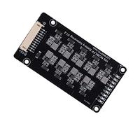 Denash Bilanciatore Batteria con Equalizzazione Automatica Adiacente, Scheda Equalizzatore Attivo da 1,2 A Ideale per Equalizzazione Induttiva di Batterie Al Litio 10S, Modulo PCB 2,0 V-4,5 V