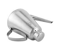 Denash Bottiglia per Olio Durevole in Acciaio Inossidabile con Design Ergonomico per Cucinare in, Pentola per in Acciaio Inossidabile 304 Colore 460 Ml per Chef Domestici (Acciaio inossidabile 304