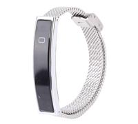 Denash Bracciale Intelligente, Elegante Fitness Tracker Impermeabile con Notifica di Chiamata in Arrivo e Contapassi, Compatibile con Vari Smartphone per Fitness e Nuoto (SILVER)