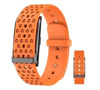Denash Bracciale Intelligente per la Salute, Attività Indossabile Magnetica e Tracker Fitness, Bracciatore Fitness Tracker con più modalità Sportive per Uomini (ORANGE)