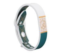 Denash Bracciale NFC, Braccialetto NFC Touch to Phone, Braccialetto in Gomma per Controllo Accessi con vestibilità Comoda per Uso Domestico, Palestra, Ufficio (Tipo 2)