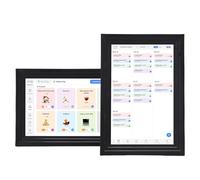 Denash Calendario Digitale Intelligente, Touch Screen Wi-Fi da 10,1 Pollici con Controllo App, Cornice Digitale con Sincronizzazione Foto Cloud, Ripristino Foto AI per la Casa