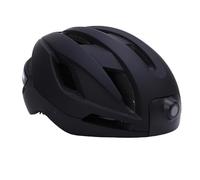 Denash Camera da 1080p, Fanali Posteriori Intelligenti, Cuffia HiFi, Casco con Fotocamera Lens Angola Lungo di 170 ° e Connettività WiFi per L'app Roadcam (Black)