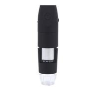 Denash Camera da Fuoco del Microscopio Al Microscopio Al USB 2MP per la Ricerca Sugli Studenti con Manuale di Istruzioni (BLACK)