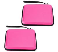Denash Caso di Pacchetto Duro Eva Compact per 2DS, Borsa Protettiva a Prova di Autunno con Ampio Spazio, Appassionati di Giochi (Blu) (Pink)