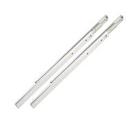 Denash Cassetti Targe Assemblaggio Laterale Asta di Estensione Completa 3 Volte 27 IDA Series77 400 Mm per Scaffale di Merce, Mobili Meccanici, Zinco di Zinco in Camion