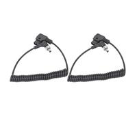 Denash Cavo D TAP a CC, Cavo di Alimentazione Ad Angolo Retto Portatile e Leggero con Bassa Resistenza per BMCC BMPC Atomos DC Lights