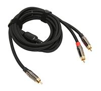 Denash Cavo e Cavo Oro il Suono Stereo Chiaro per L'intrattenimento Nella Casa e Adattatore del Subwoofer per i Sistemi HIFI
