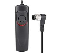 Denash Cavo Telecomando per Rilascio Otturatore, Previene le Vibrazioni per Esposizioni Prolungate e Riprese Macro, con Blocco Pulsante di Rilascio Otturatore, per D100 D200