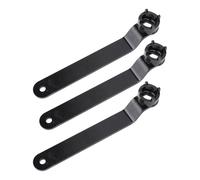 Denash Chiave per Smerigliatrice Angolare, Chiave per Dadi di Bloccaggio a 4 Griffe Professionale Efficiente per la Manutenzione della Smerigliatrice Angolare, Acciaio, 3 Pezzi per Vari Scenari di