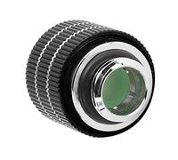 Denash Computer con un Uso Rapido con Costi 'acqua: Tubo Sostenibile G1 / 4 Vite Anti -direttore Veloce per il Tubo Rigido PTG/PMMA (BLACK)
