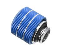 Denash Computer con un Uso Rapido con Costi 'acqua: Tubo Sostenibile G1 / 4 Vite Anti -direttore Veloce per il Tubo Rigido PTG/PMMA (BLUE)