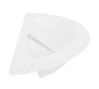 Denash Contenitore per Campioni Plastica Antiprdita 1200ml 40oz Vaschetta | Cappello per la raccolta delle urine, vaschetta per campioni di feci per urina da toilette, raccoglitore di campioni di