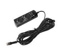 Denash Controllo del Robusto Cavo 'altoparlante ABS con Frequenza e Guadagno per Guadagno per i Subwoofer TS WX110A / TS WX120A. Indicatore di Accensione e Interruttore di Fase per un Facile