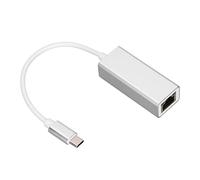 Denash Convertitore di Trasmissione Stabile Adattatore Ethernet USB C per Pro, S9/S8/Nota 9 Applicazione Larga per Accessori per Computer (100 megabyte)