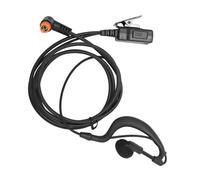 Denash Cuffie con Microfono Push-to-talk con Trasferimento del Suono Chiaro con Auricolare a Forma di G con Gancio per L'orecchio, per SL1K SL2K SL1M SL2M SL300 SL500 SL500e SL1600