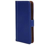 Denash Custodia in Pelle Completa per la Copertina S21 Fe Shock Dilia per Uomini e Donne (BLUE)