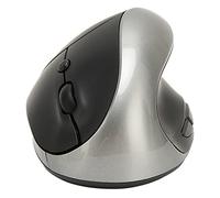 Denash Design Ergonomico del Mouse Verticale Wireless Controllo Preciso per il Mouse Wireless a Home Office, 800DPI 1600DPI 2400DPI, Materiale ABS (GREY)