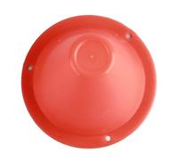 Denash Dischi di Marcatura Durevoli Cono da Allenamento per Calcio per Allenamenti di Calcio, Materiale PE, Colore Brillante, 10 Pezzi per Allenatori/Giocatori (Orange)