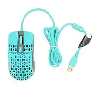 Denash DPI Rage Rage Rable Remille Meccanico Meccanico nel Mondo per Laptop, USB 2.0 16000 DPI Computer di Gioco (Blu verdastro)