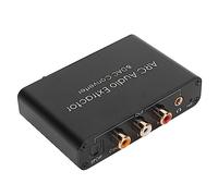 Denash Estrattore ARC con Uscita HD, Supporta Cuffie SPDIF Ottiche da 3,5 Mm a 192 KHz, Convertitore Analogico Digitale per TV Home Cinema con Lega di Alluminio
