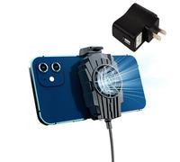 Denash Fan di Raffreddamento del Tranquillo SHIET HADIATOR PINMP/SUPERTER per la Trasmissione in Diretta, compatibilità con gli Smartphone (G6 Radiatore + Adattatore)
