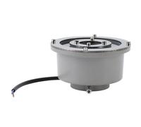 Denash Fontana a LED Impermeabile, Faretto Sommergibile per Paesaggio Subacqueo Ad Alta luminosità in Acciaio Inossidabile per Piscina, Risparmio Energetico (Bianco caldo 6W)